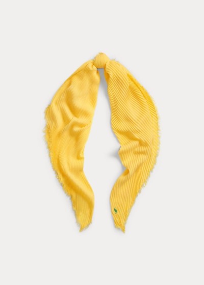 Women's Polo Ralph Lauren Pleated Fringe Scarf | 763502GMS